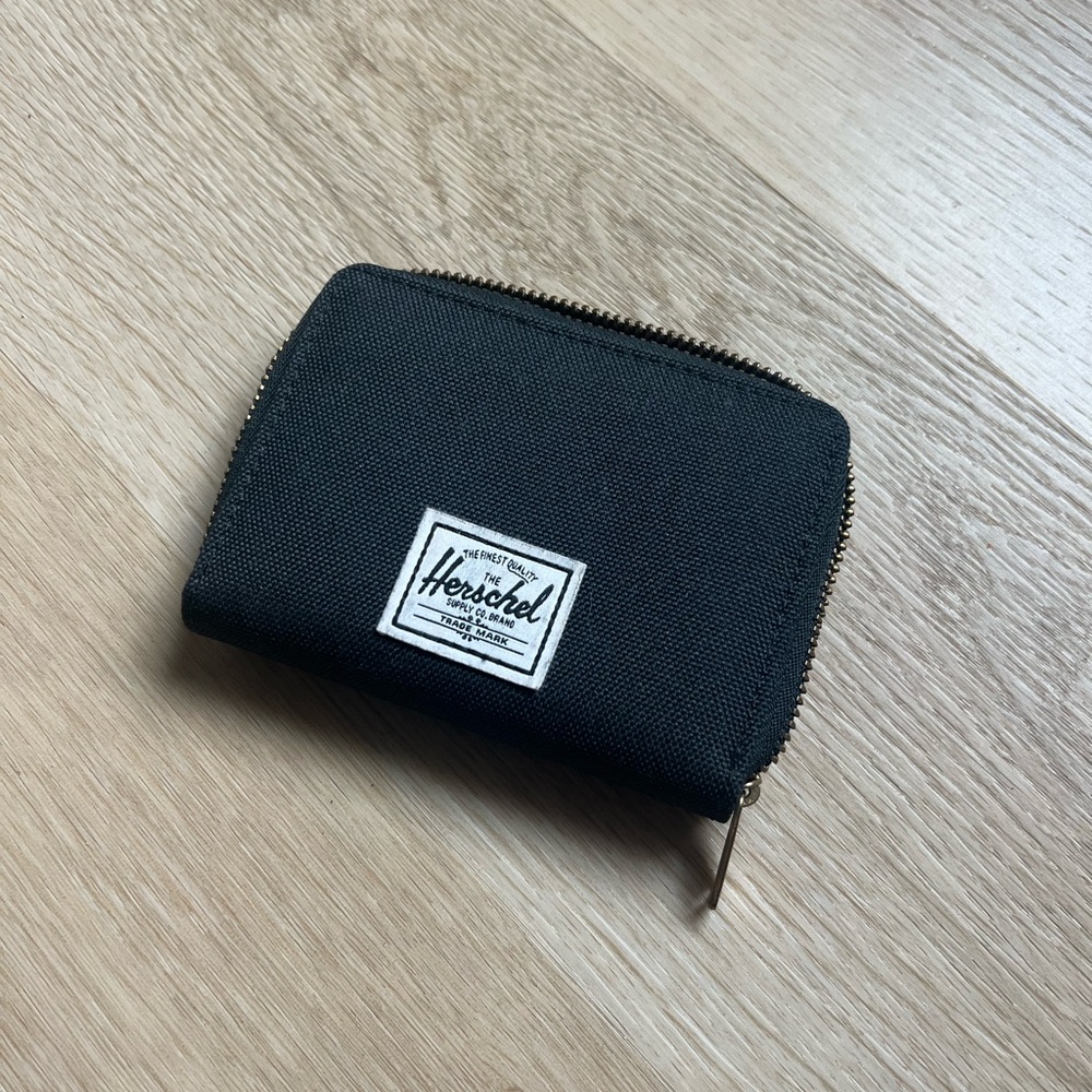 Herschel Supply Company Black Canvas Wallet